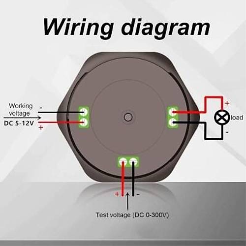 PZEM-019W DC 10A 3000W Dijital Wattmetre