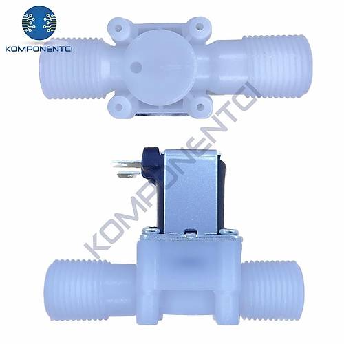 Selenoid Su Valfi 220V Solenoid Valve 1/2 in
