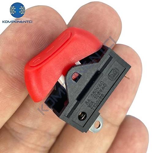 IC-209 Sa Kurutma Makinas Dmesi Anahtar 3P 0-1-2 Krmz
