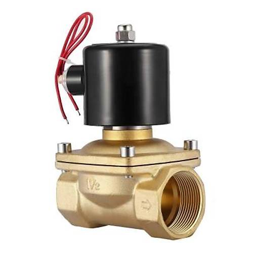 2W-400-40 AC 220V NC Elektromanyetik Valf - Solenoid Valf