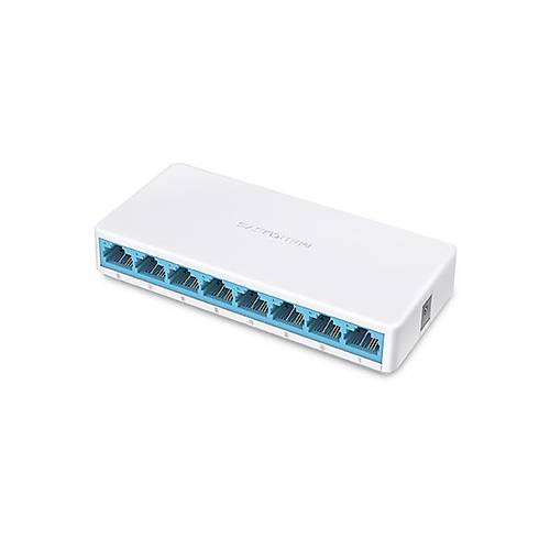TP-Link Mercusys MS108 8 Port 10/100 Mbps Masa�st� Ethernet Switch
