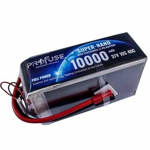 37V 10S 10000mAh 40C Lipo Batarya