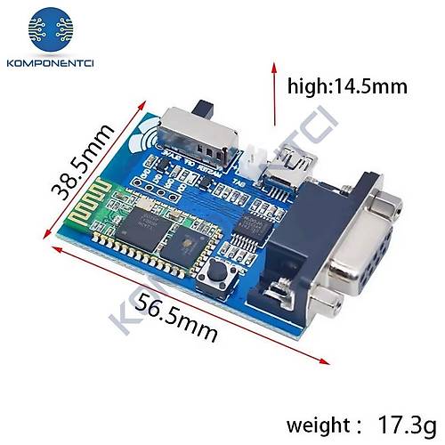 RS232 Bluetooth Seri Adapt�r Mod�l�