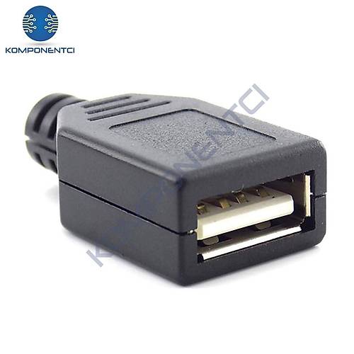 IC-265F USB A Tip Seyyar Kapakl Dii USB Soketi