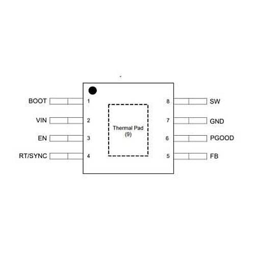 LMR16010PDDA SOIC-8 1A Voltaj Reg�lat�r Entegresi