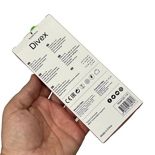 Divex 3.1A Micro USB H�zl� �arj Data Kablosu 1m DC-110