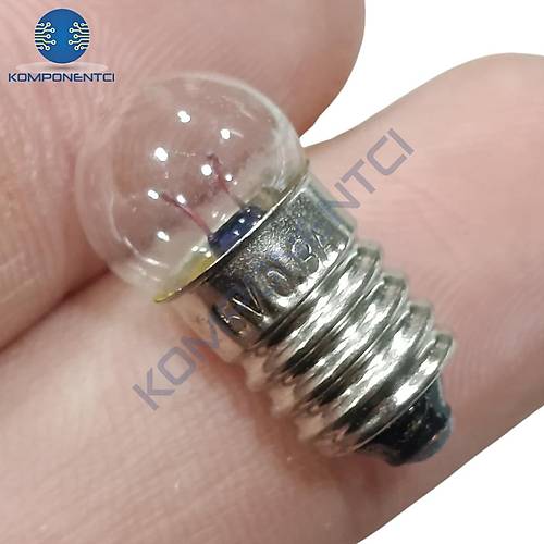 Mini Ampul - Deney Ampul� - Fener Ampul� E10 Ampul 1 Adet