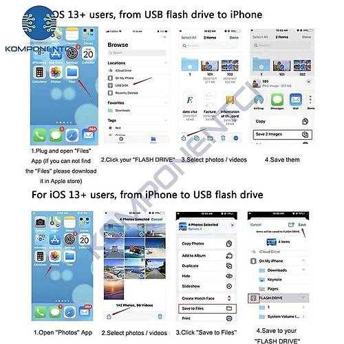 Divex Lightning�to USB D�n��t�r�c� OTG �evirici Adapt�r Gri DO-173