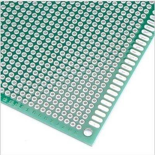 8x12cm �ift Y�zl� Delikli Pertinaks Levha PCB