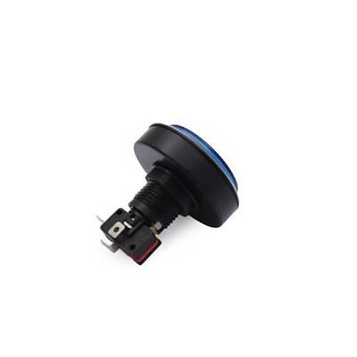60mm 12V D�z I��kl� Oyun Makinesi Butonu - Mavi