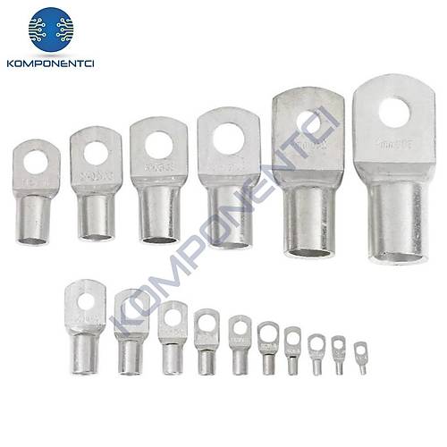 Ekonomik Kablo Pabucu TSKP-E 185mm� M16 (30 Adet)