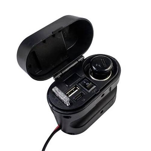 CD-3068 Su Ge�irmez �ok Fonksiyonlu USB + Type-C �arj Cihaz� ve �akmakl�k