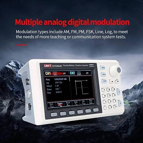 UNI-T UTG962E Fonksiyonu / Arbitrary Waveform reticisi
