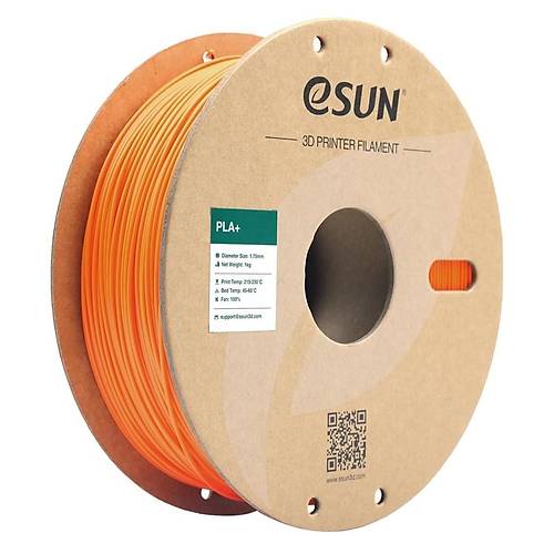eSUN Turuncu Pla+ Filament 1.75mm 1 KG