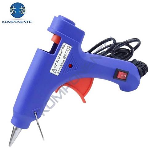 20W Korumal� Anahtarl� S�cak Silikon Tabancas�