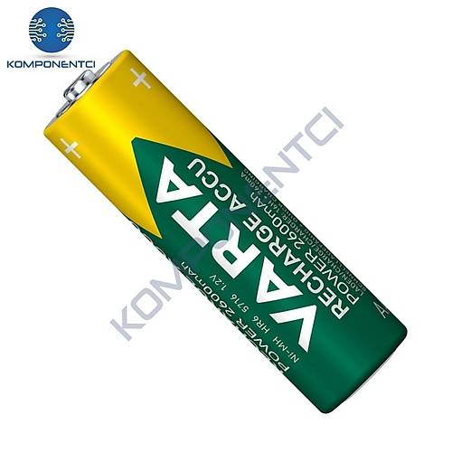 Varta 2600mAh AA �arj Edilebilir Pil Tekli