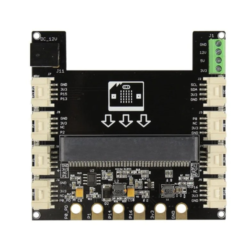 Elecrow Crowtail Microbit (V2,2/V1,2) Base Shield Geni�letme Kart�