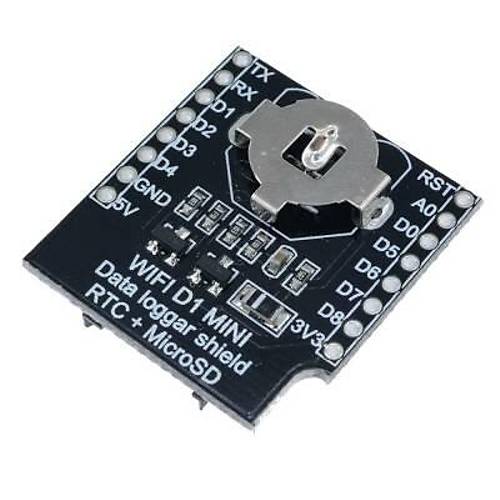 Wemos D1 Mini Data Logger + RTC DS1307 | Komponentci