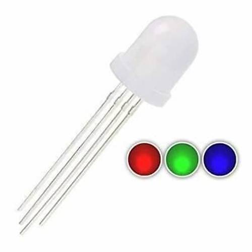 8mm RGB LED 4 Bacakl� Ortak Anot