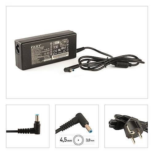 CUADP047 19.5V 7.7A 150W 4.5*3.0mm Dell Uyumlu Notebook Adapt�r