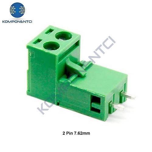 2 Pin 7.62mm Ge�meli 180C Tak�m Klemens