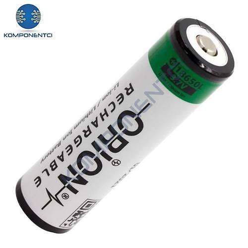 Orion 18650L 1500mAh 3.7V arj Edilebilir Li-ion Pil Bal