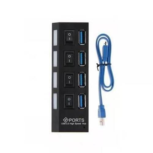 4 Port USB 3.0 �oklay�c� On Off Anahtarl�