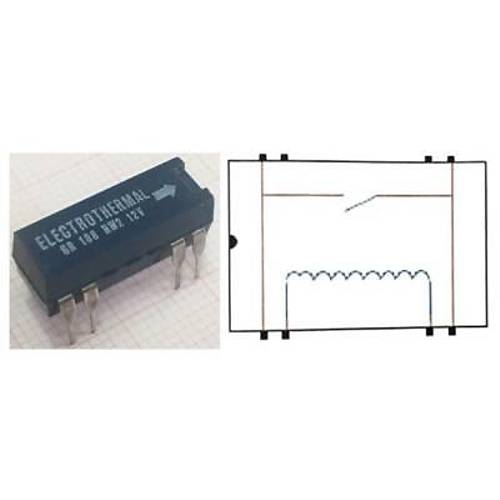 GR108 HW2 12V Reed R�le Tek Kontak N/O 12VDC 0.5A