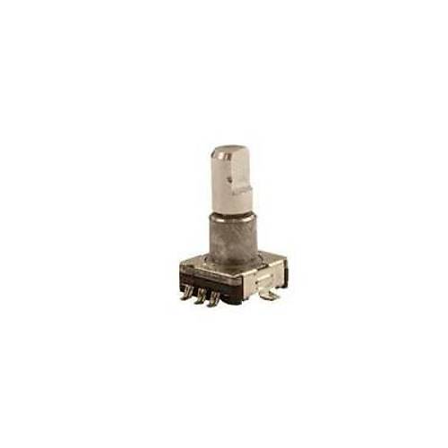 17mm D Şaft SMD Rotary Encoder Siyah - Oto Potans | Komponentci