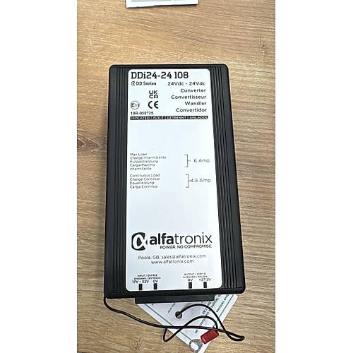 Alfatronix DDI 24-24 108W 4.5A DC-DC D�n��t�r�c� 24V�den 24V�ye