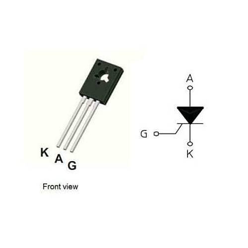 C106M - TO126 4A 600V Trist�r
