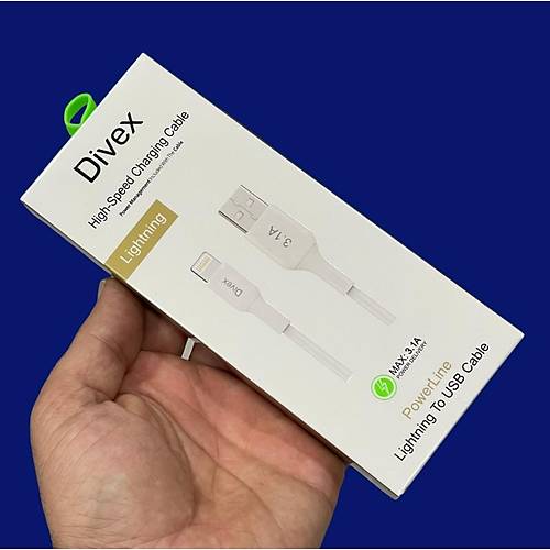 Divex 3.1A Lightning Hzl arj Data Kablosu 1m DC-114