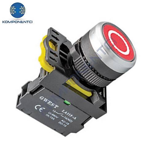 Gwest A5-01/2 22mm Stop ��aretli Yayl� Buton 1NC