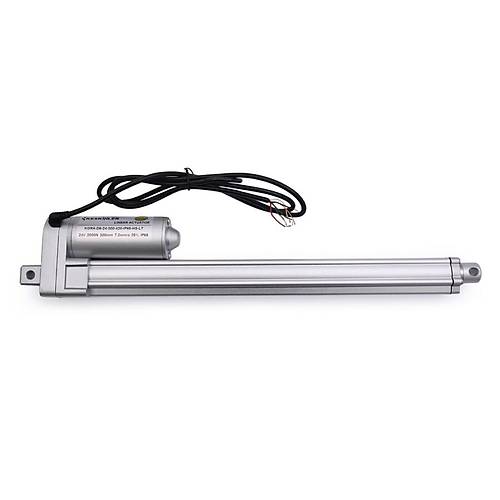 KGRA 24V 300MM 2000N IP65 Hall Sens�rl� Lineer Motor