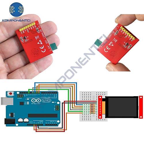 1.44 Inch Oled 128X128 SPI ST7735S Renkli TFT LCD Ekran Mod�l�
