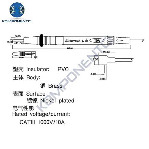 IC-242 �l�� Aleti Probu 2'li Set