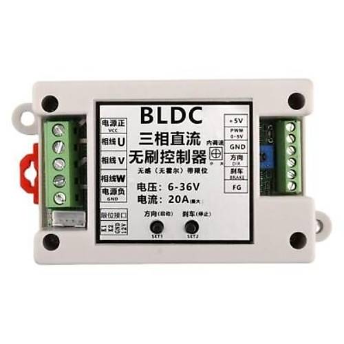 ZS-X14 DC 6-36V 20A BLDC 3 Fazl� F�r�as�z Motor S�r�c�