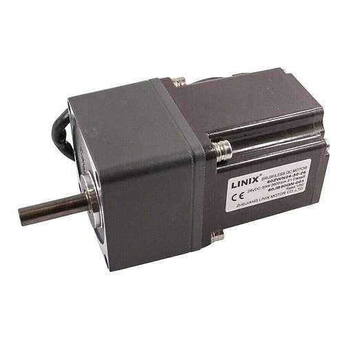 60ZWN24-30-A / 60JB50GN 24V 30W 52RPM Red�kt�rl� Brushless DC Motor