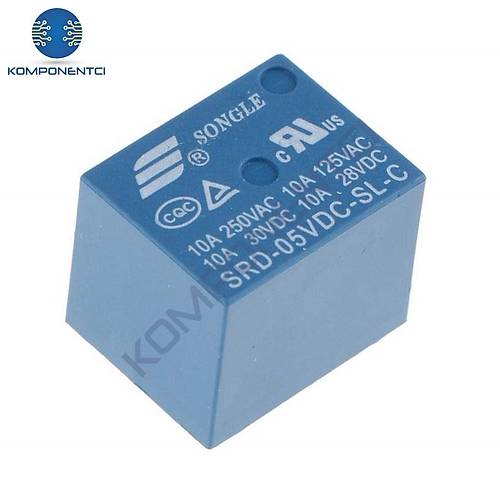 Songle 5V Minyon Spot R�le SRD-05VDC-SL-C