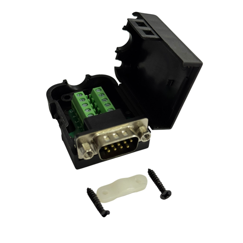 D-Sub DB9 9 Pin Erkek Terminal Block Adapt�r�
