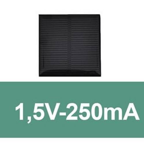 1,5V-250mA G�ne� Paneli (Solar Panel) 52X52mm