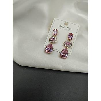 Zirkon lemeli Pembe Kristal Ta Xuping Sultan Kpe -2