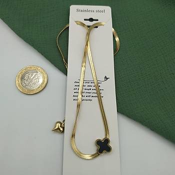 Van Cleef talyan Yass elik Gold Kolye