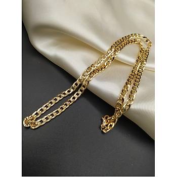 Klasik Zincir Gold Kolye - 60 cm
