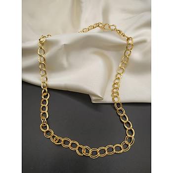 ift Halkal Gold Zincir Kolye