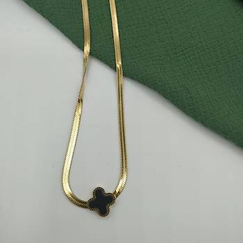 Van Cleef talyan Yass elik Gold Kolye