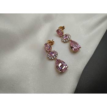 Zirkon lemeli Pembe Kristal Ta Xuping Sultan Kpe -2