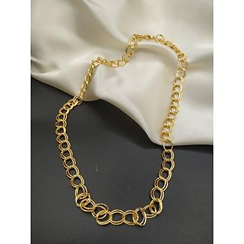 ift Halkal Gold Zincir Kolye