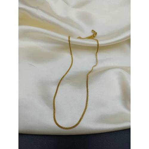 Has�r Model �elik Zincir Kolye - 45 cm