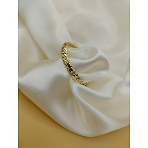 Ezme Yass� �elik Zincir Bileklik